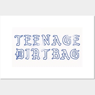 Teenage Dirtbag // Faded Punkstyle Design Posters and Art